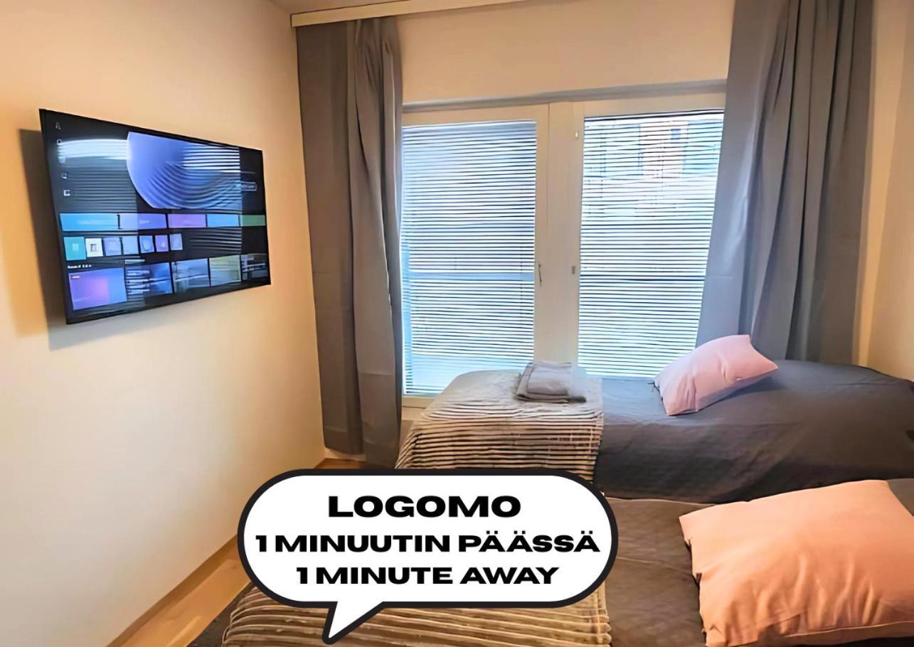Laadukas Kalustettu Yksioe Logomolla 1-2Hloe Apartment Turku Exterior photo